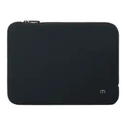 Mobilis Skin - Housse d'ordinateur portable - 12.5" - 14" - noir - gris (049013)_1